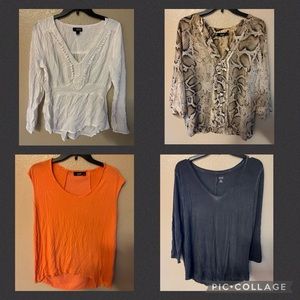Bundle Deal! JC Penny’s Ana Blouses sz. L